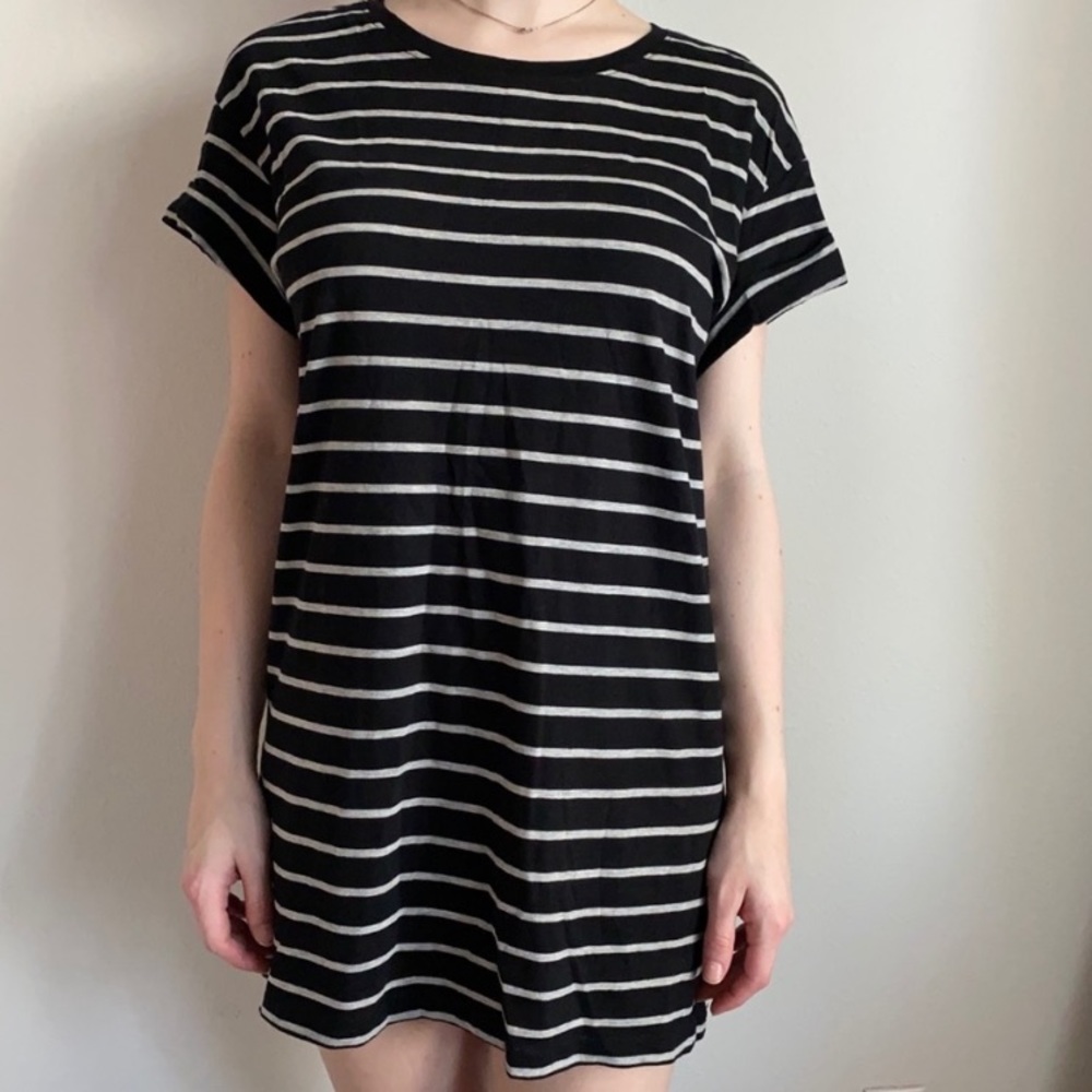 H&M striped t-shirt dress!